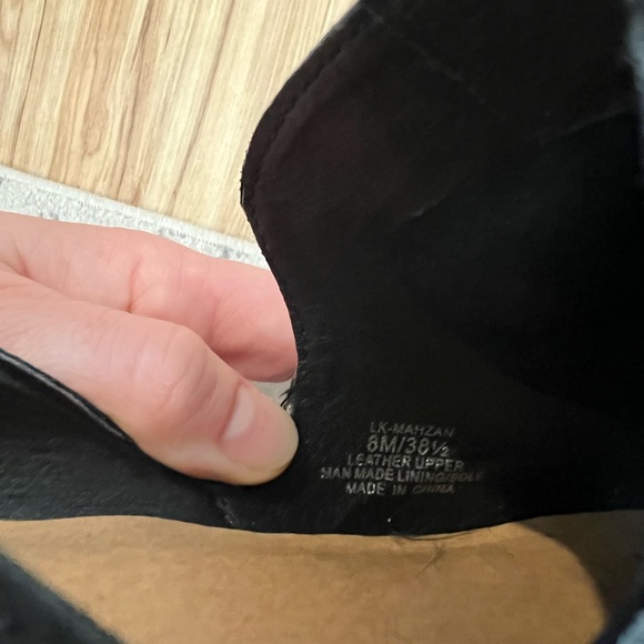 🍀 Lucky Brand Mahzan black booties - Picture 6 of 7